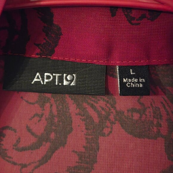 Large Apt.9 Sheer Cardigan - Picture 3 of 4